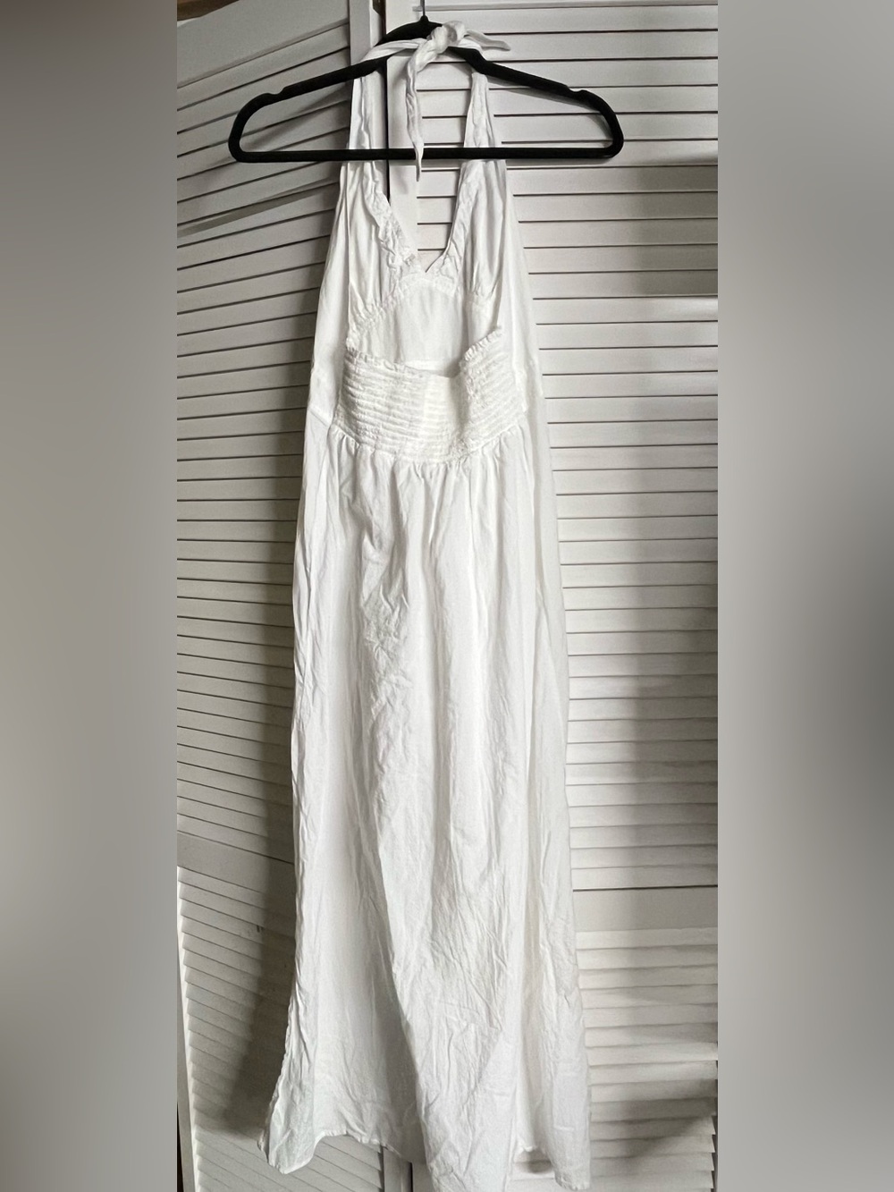 Tommy Bahama White Cotton Top with Subtle Texture - Picture 4 of 6